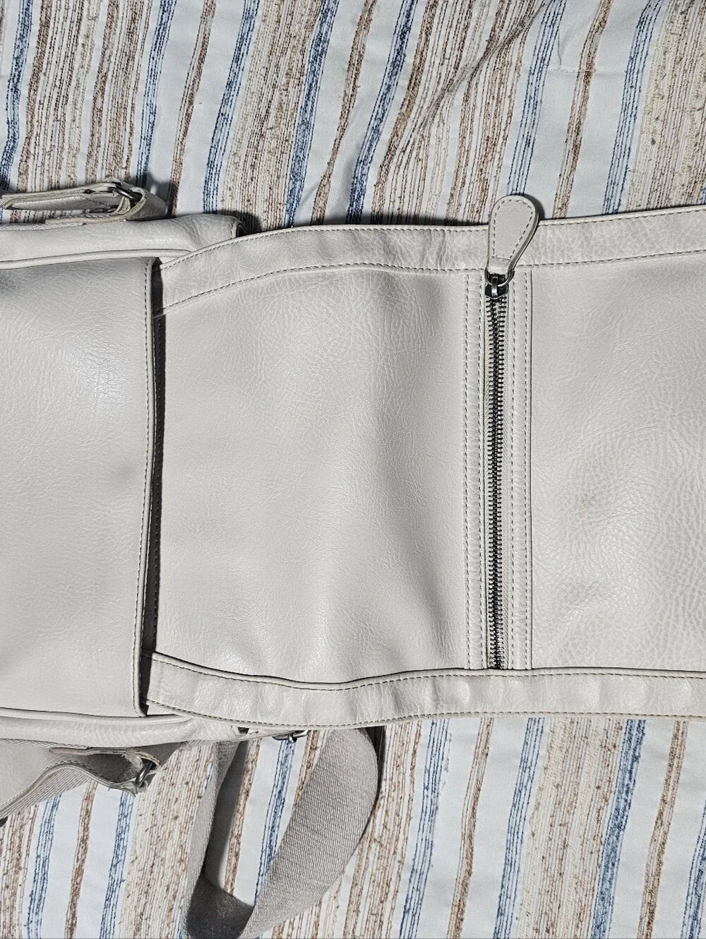 Aldo Unisex Compact Crossbody Bag in Light Beige